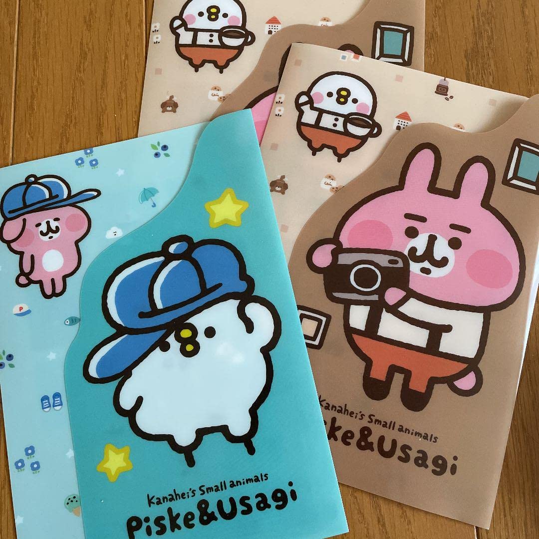 Amazon.co.jp: カナヘイの小動物 ピスケ&うさぎ ミニクリアファイル