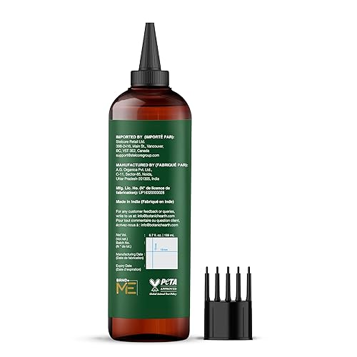 Miniatura 5 de Botanic Hearth Aceite de árbol de té 100% puro para el crecimiento del cabello  Infundido con aceites de jojoba y semillas de uva  Aceite para el