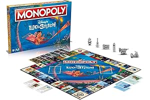 Winning Moves Lilo and Stitch Monopoly Board Game