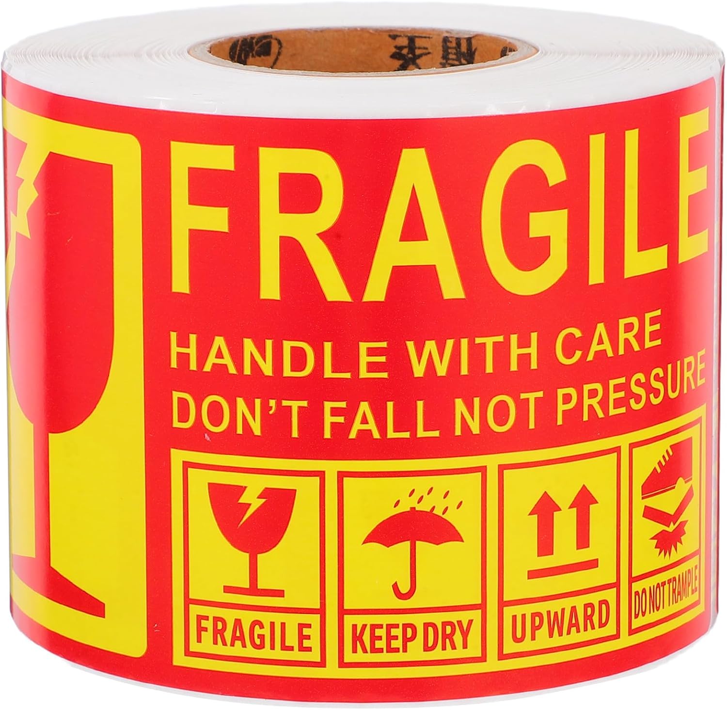 GALPADA 300pcs 13x7cm Fragile Shipping Stickers Adhesive Warning Labels for Packaging Moving Boxes Carton Tags for Shipping Handling Care