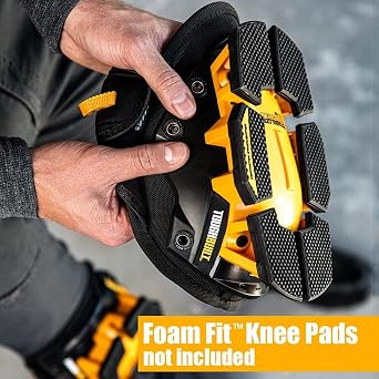 ToughBuilt Stabilizer SnapShell Replacement Shell for GelFit Knee Pads, Shell Attachment Only (Does Not Include Knee Pads) | Replacement Shell Only, SnapShell Compatible, Stabilizer Design, Durable Construction, Knee Pads Not Included
