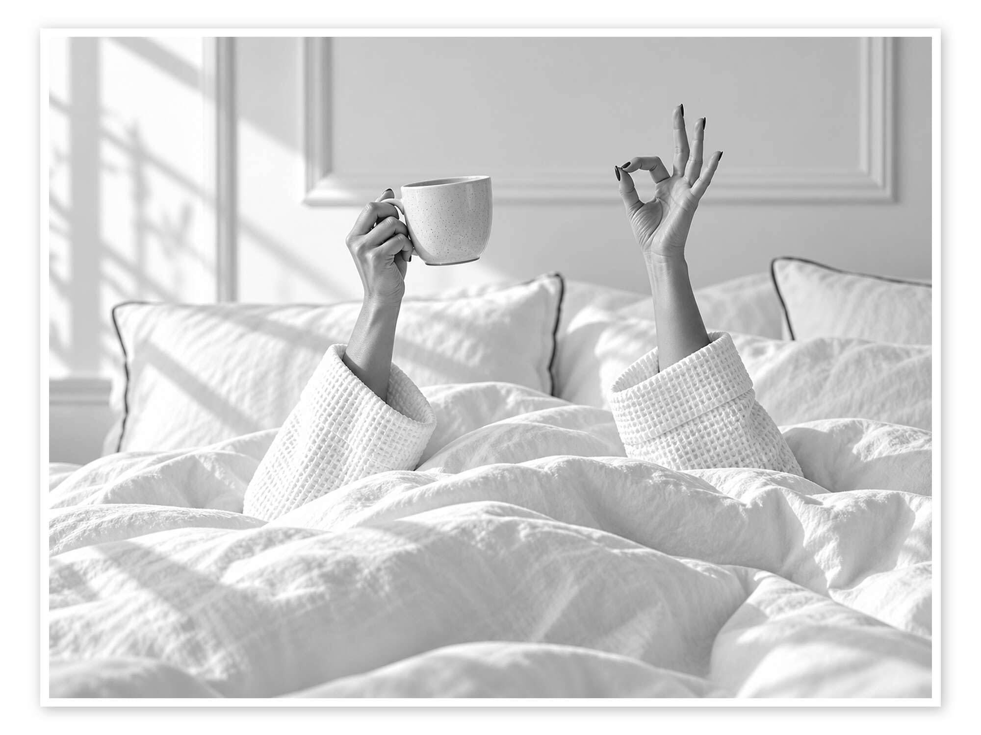 Coffee in the morning Plakat