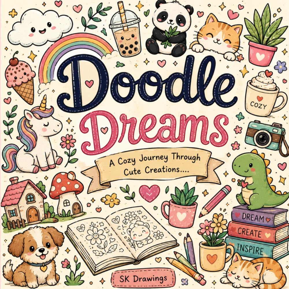 Doodle Dreams: A Cozy Journey Through Cute Creations