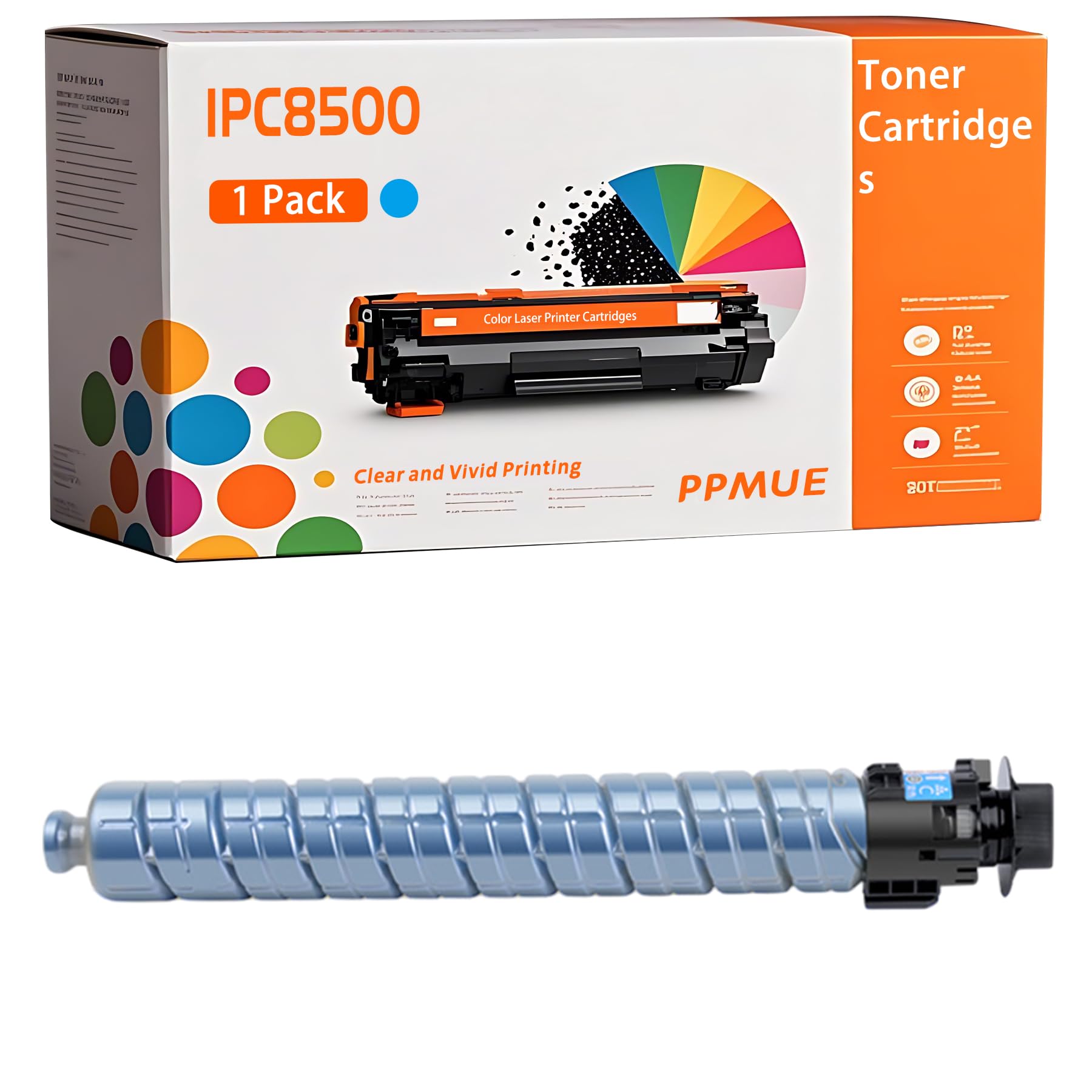 Amazon.com: PPMUE Compatible for Ricoh IPC8500 Toner Cartridges IP