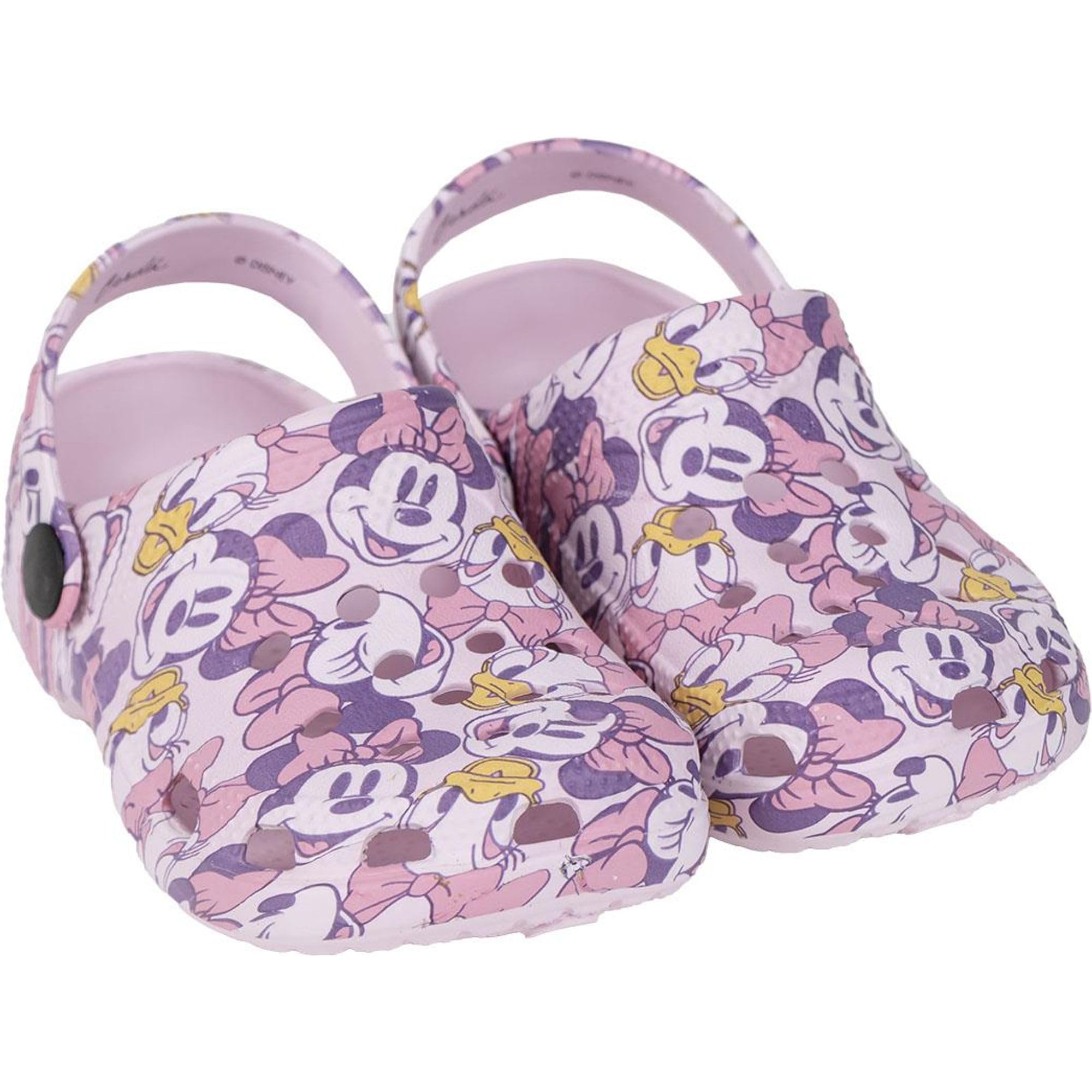 CERDÁ LIFE'S LITTLE MOMENTS Children's Minnie Mouse Clogs - Pink - Size 13 - Made 100% of EVA - Children's Clogs - Minnie and Daisy Print - Original Product Designed in Spain