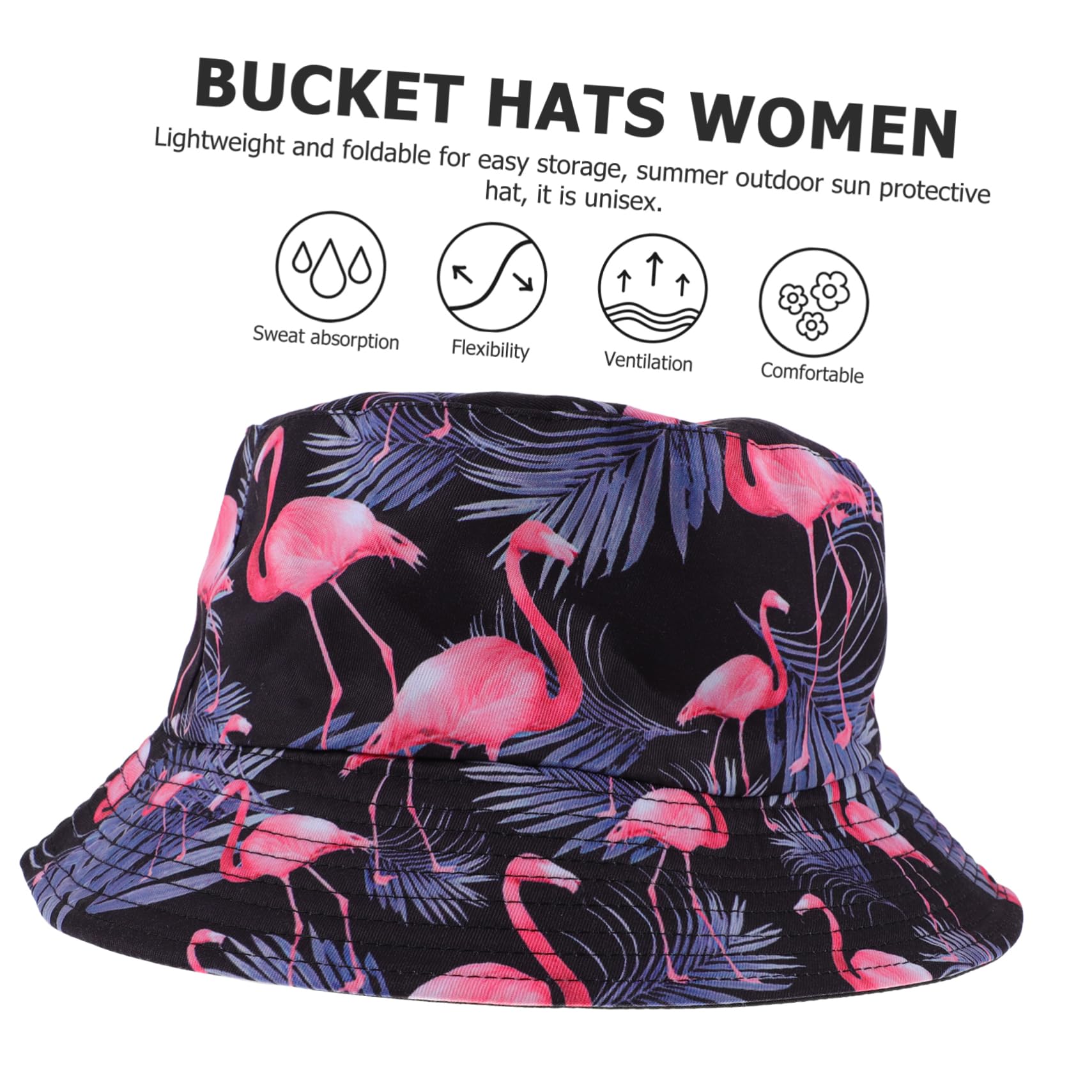 SHERCHPRY Fischerhut Weiblichkeit Women Teenie Mane Feminela Hut Frauen Sonnenhut Damen Reisehut Blau Eimerhüte Sommer Bucket Cap Bucket Hats Für Damen Fischermütze Polyester