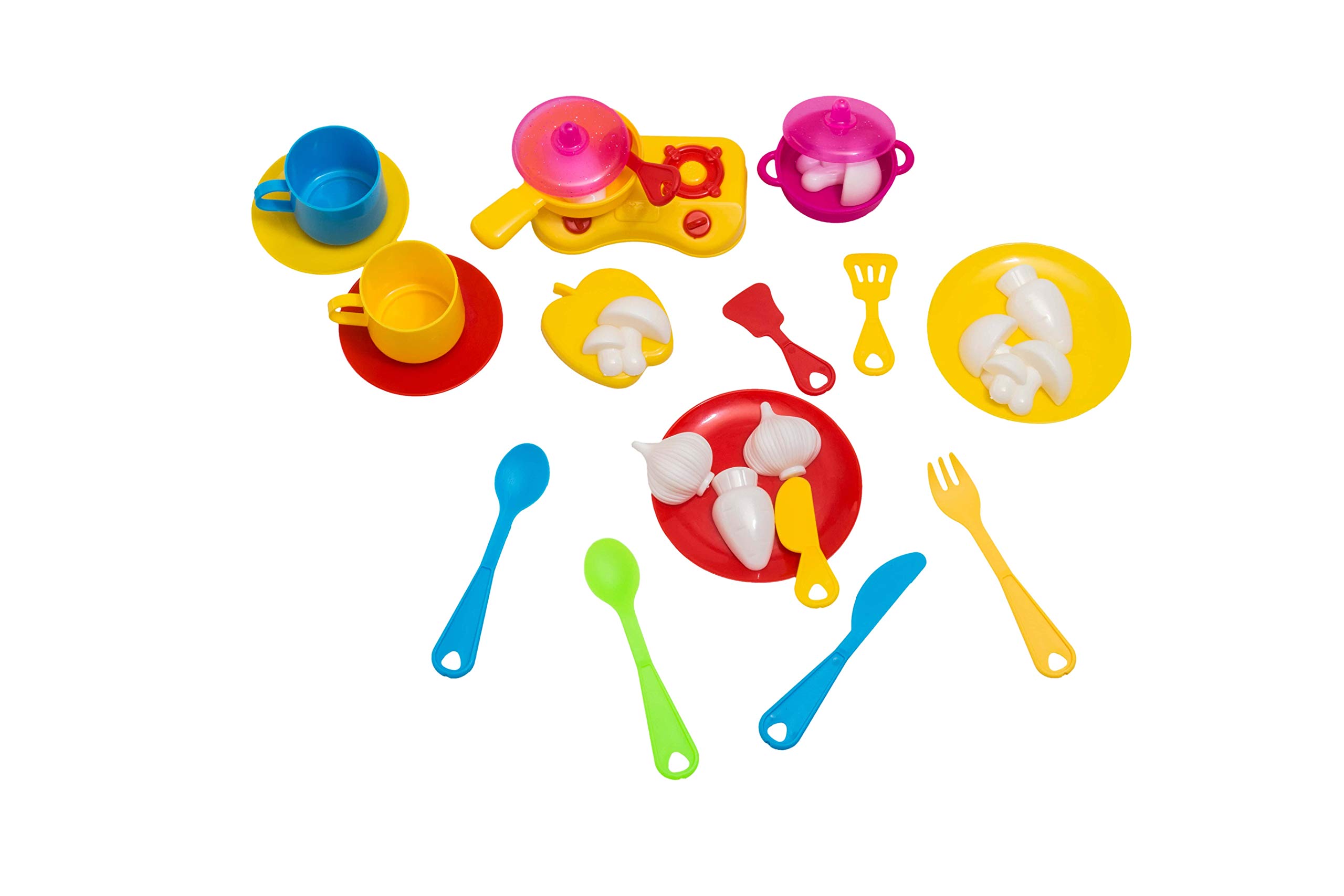 Chhota Bheem Plastic Chutki & Indumati Kitchen Set, Multicolour, 29 Pieces - Image 6 thumbnail