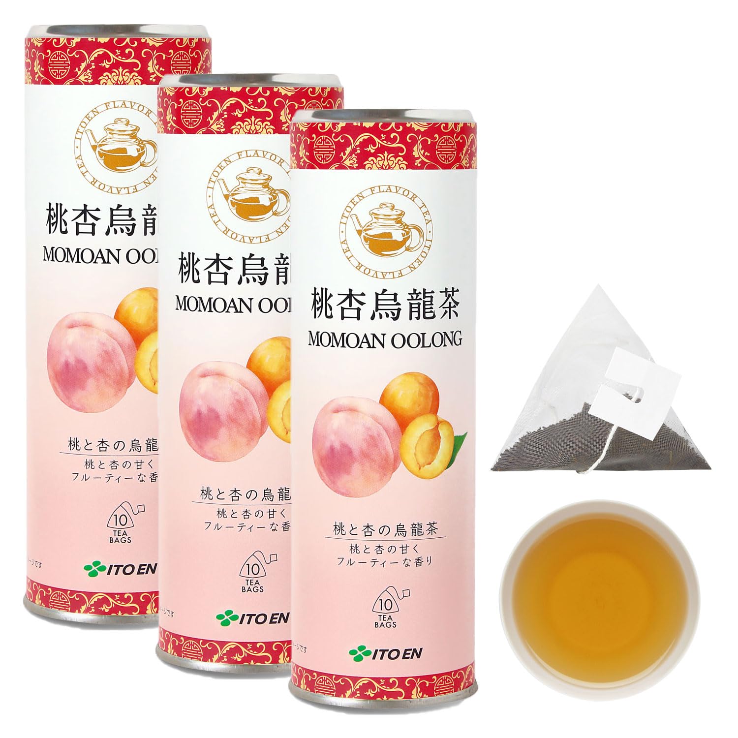 Amazon.co.jp: 【伊藤園専門店 公式】桃と杏の烏龍茶 ティーバッグ 2.5