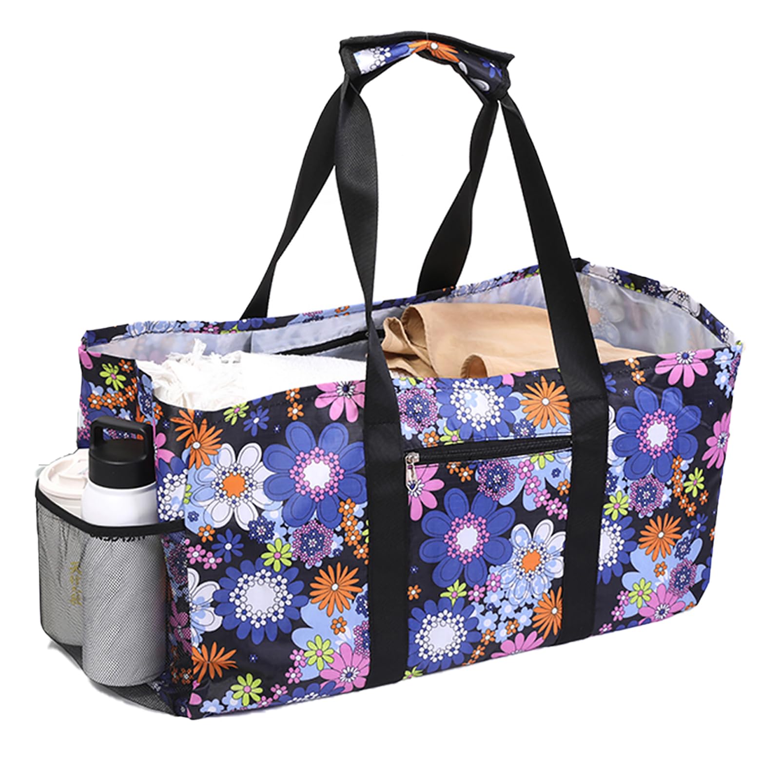 XINFULLWOL Extra Large Utility Tote Bag – Reusable Shopping Bag with Handles, Foldable & Spacious for Grocery & Travel