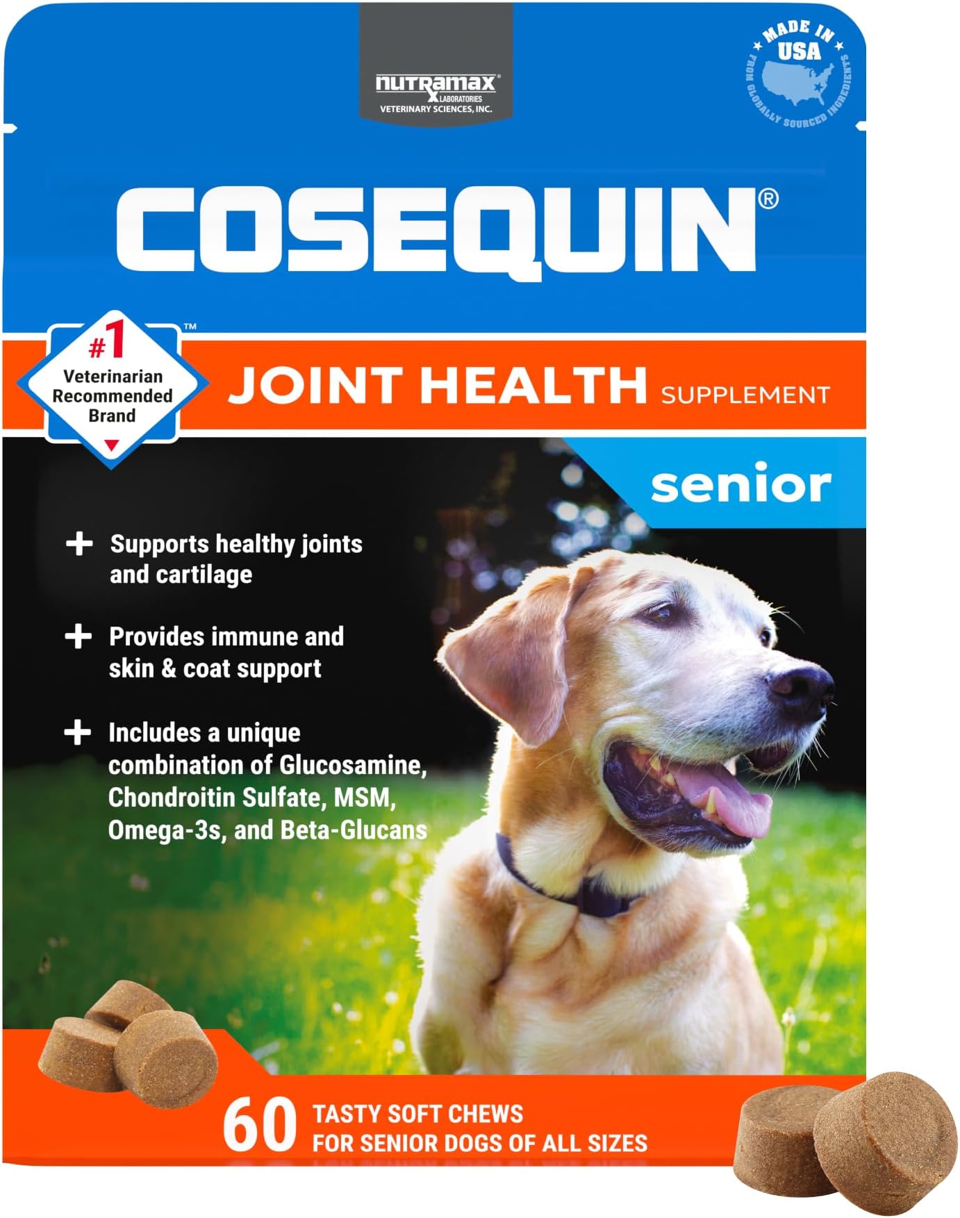 Nutramax Cosequin Sprinkle Cat Capsule, 2 Pack (30 Count)