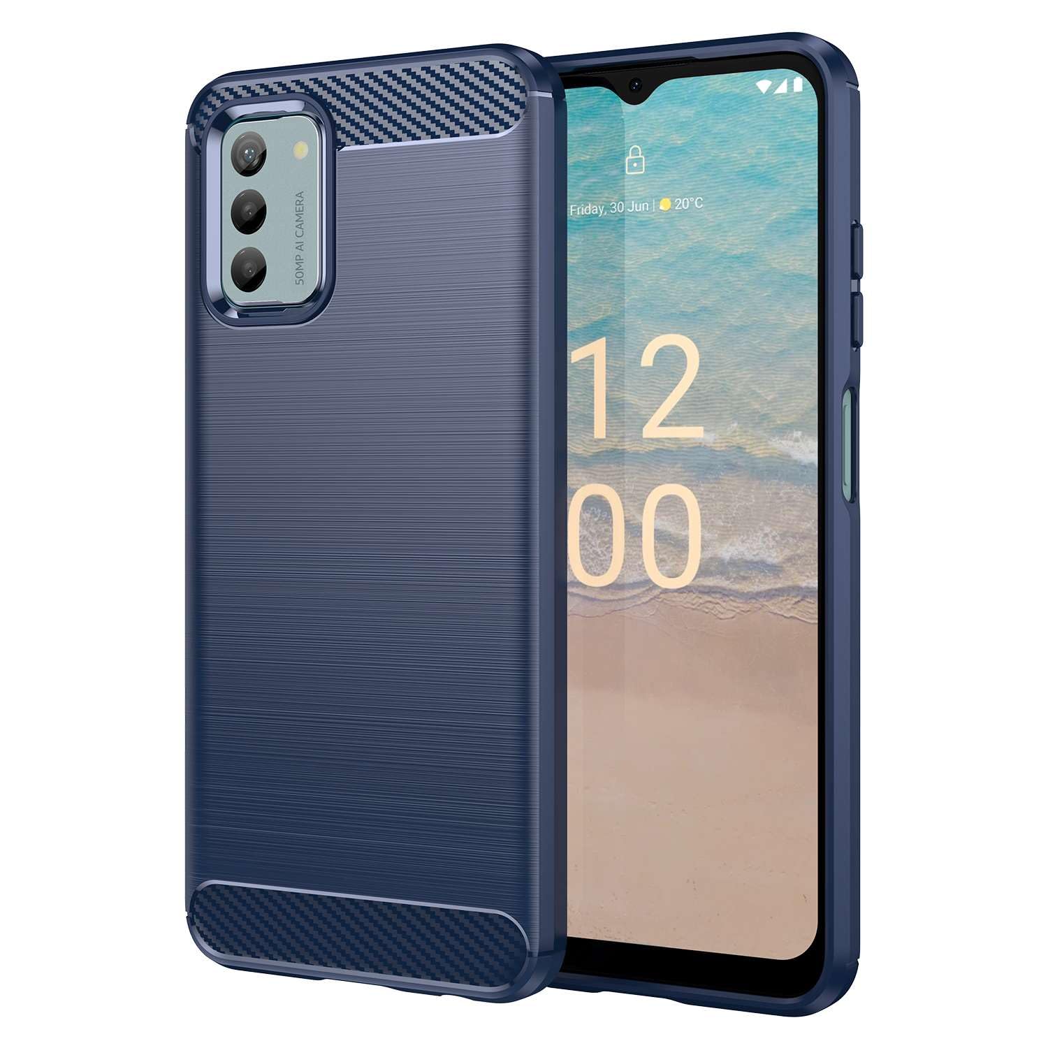 Cover per telefono Nokia G310 5G con protezione per lo schermo in vetro temperato per Nokia G310 G 310 310G, cover posteriore 360 Nokia 202192403 Cover per telefono Nokia G310 5G con protezione per lo schermo in vetro temperato per Nokia G310 G 310 310G, cover posteriore 360 Nokia 202192403