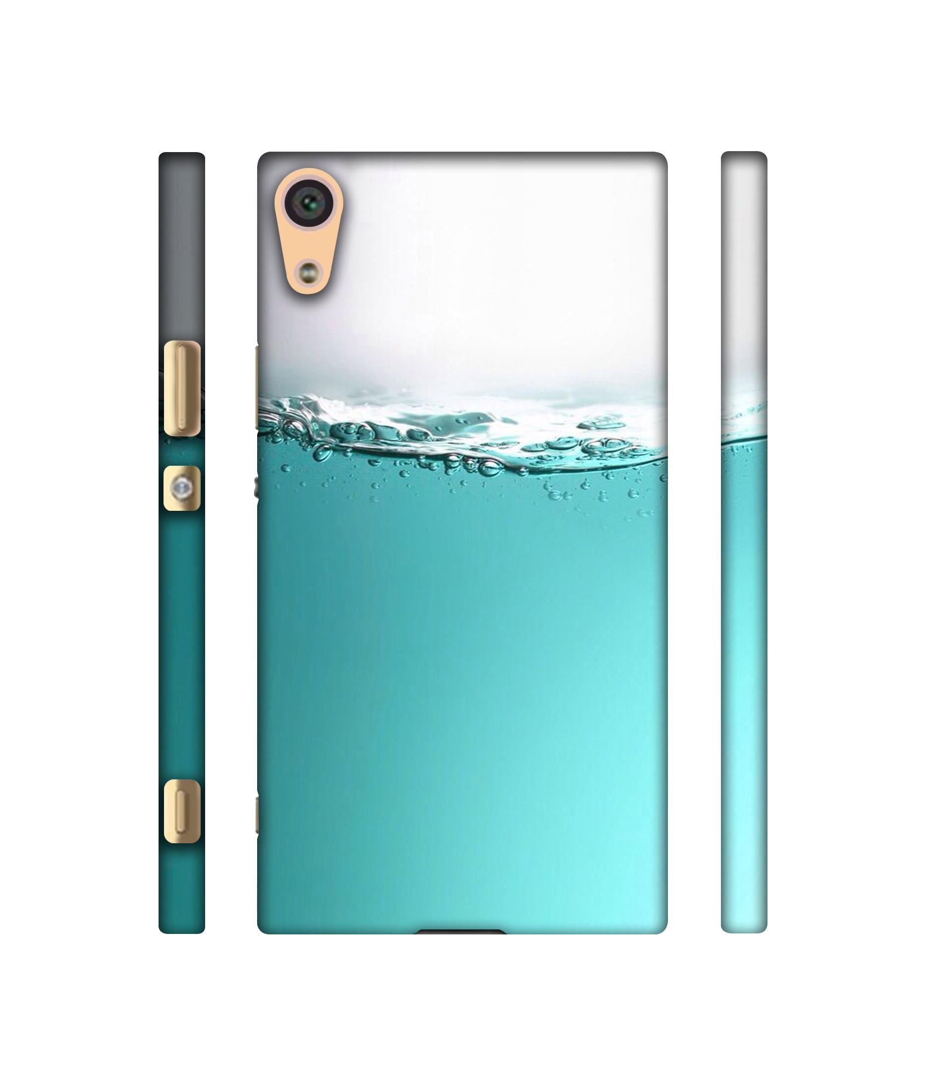 Half Fill Design 3D Printed Hard Back Case Cover for Sony Xperia XA1