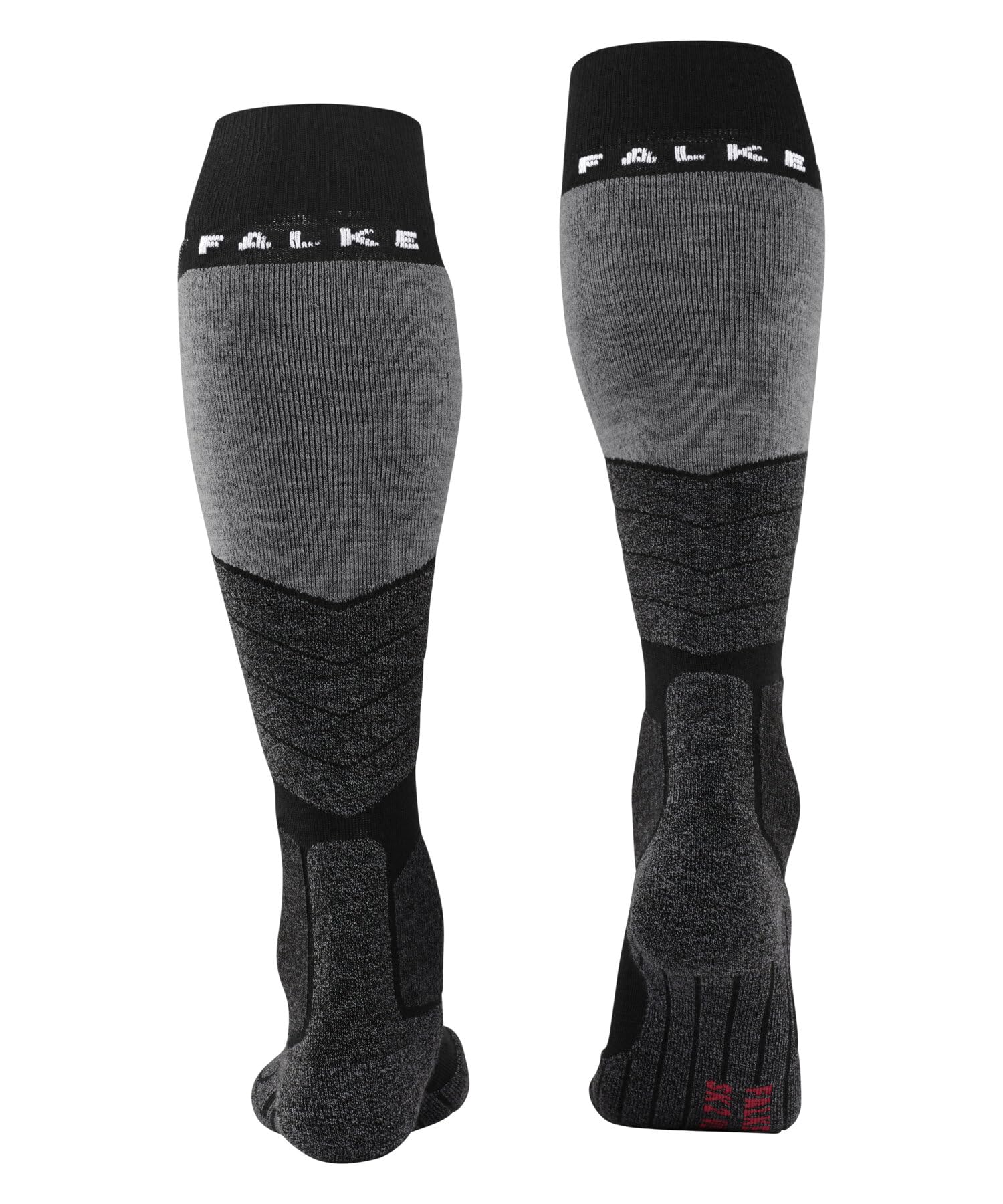 FALKE Damen SK2 Vegan Skisocken schnelltrocknend atmungsaktiv Lyocell mittelstarke Polsterung warm Skistrümpfe lang