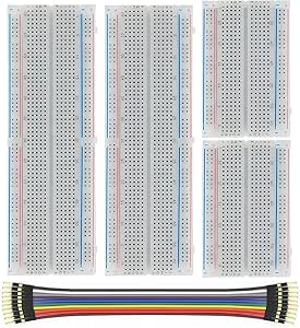 Solderless Breadboard Kit 2.54mm Compatible with for Arduino Raspberry ...
