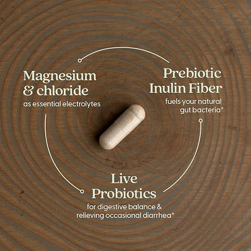 Miniatura 3 de New Chapter All-Flora Probiotic Fortify - Probióticos ultraconcentrados para la salud digestiva, sobrevive al uso de antibióticos, con electrolitos