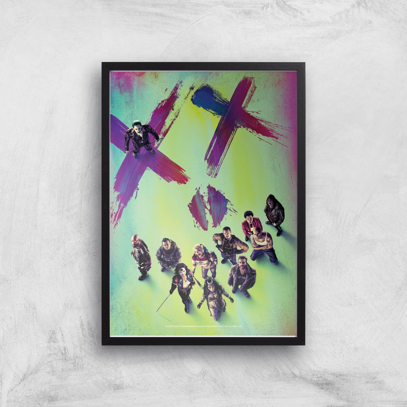 Zavvi DC Suicide Squad Giclee Art Print A4