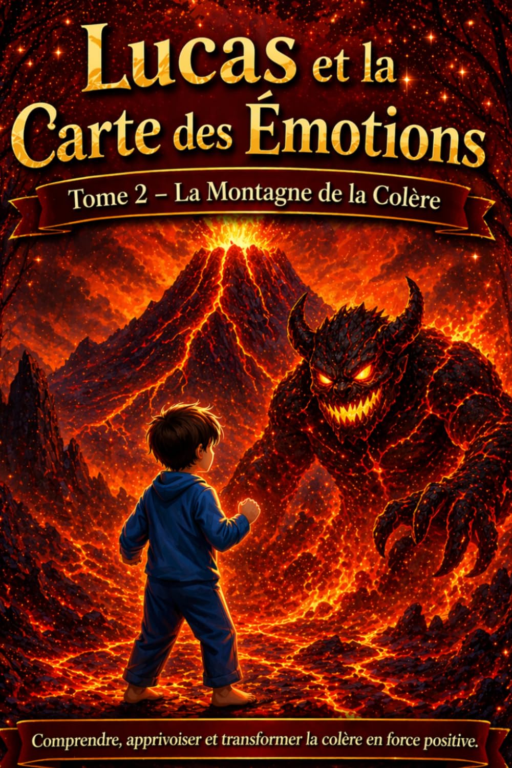 Lucas et la carte des émotions: Ma Montagne de la Colère
