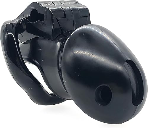 FYJENNICC V3 Chastity Device Cage - Calzoncillos de resina transpirable para hombre negro nub