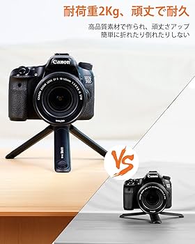 Amazon | UURIG ミニ三脚 卓上 カメラ 三脚 カメラスタンド 1/4