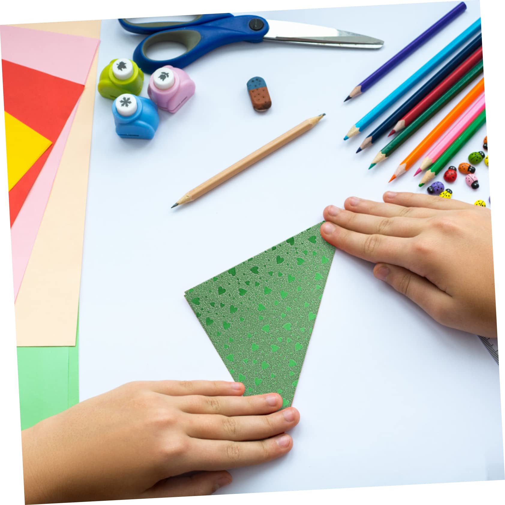 Holibanna 3 Series Papel De Origami Doble Cara Para Manualidades Diy Para Decoraciones Papel De Plegado Y Resistente Material De Manualidades 112 Piezas*3