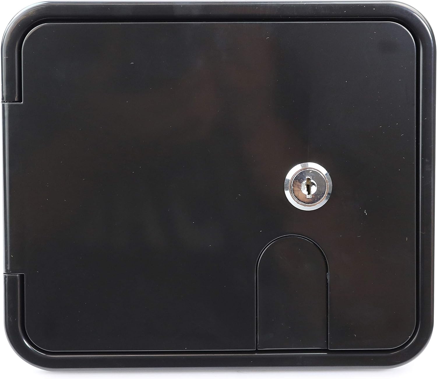 RV Camper Trailer Motorhome Power Cord Hatch Electrical Access Door (Black-1802MB)