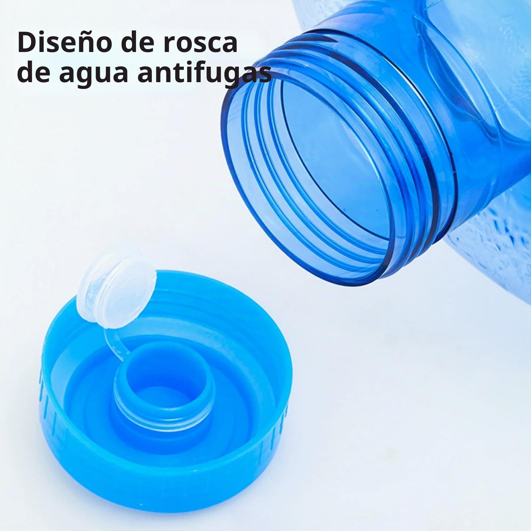 Jarra De Agua De 10 L Con Asa Grado Alimenticio a Prueba De Fugas Transparente Sin Olor Sellado Reutilizable a Prueba De Polvo Botella De Agua Portátil Contenedor Para Hogar Jarra De Agua Aire