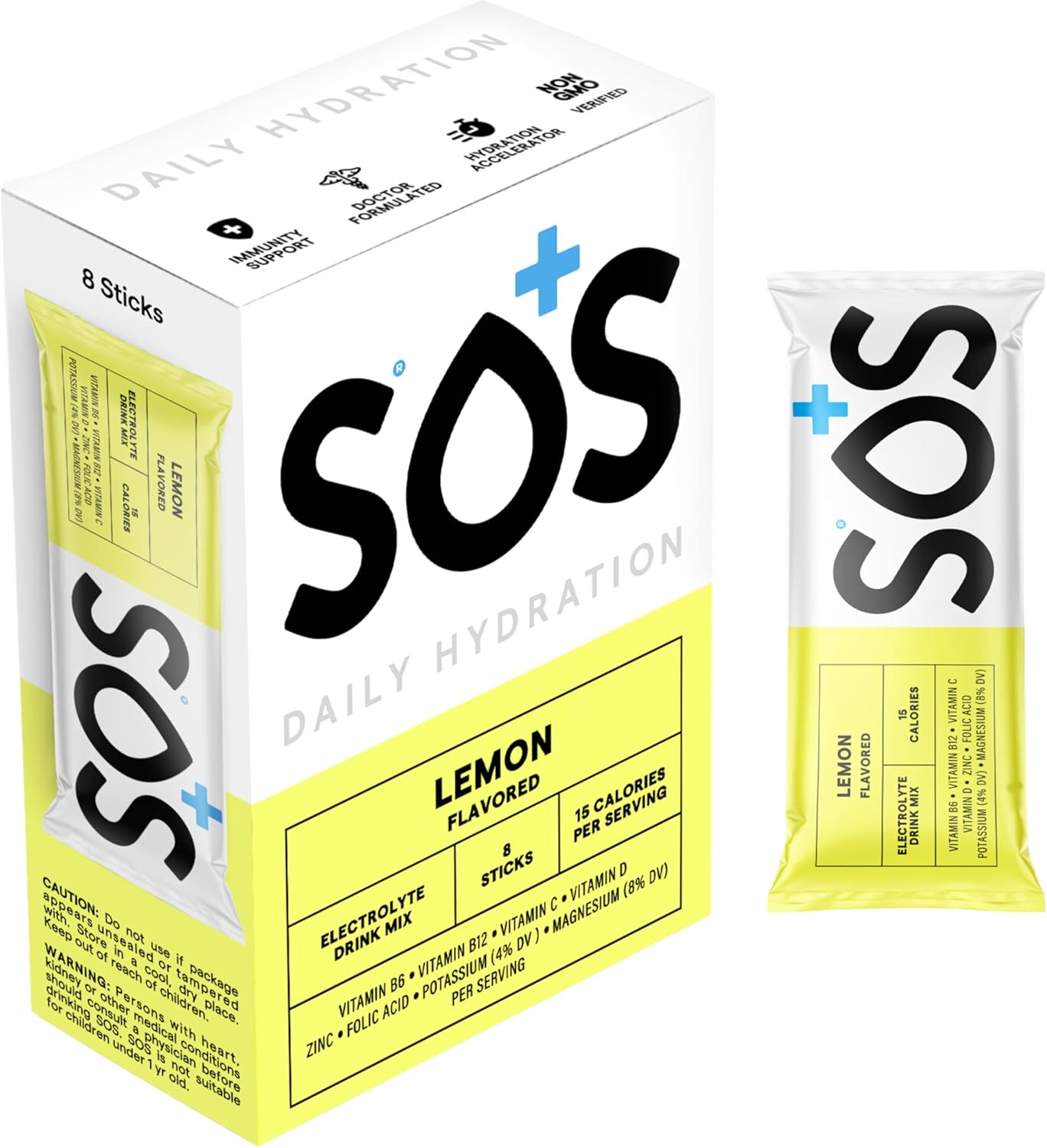 SOS Hydration ORS Electrolyte Powder Stick...