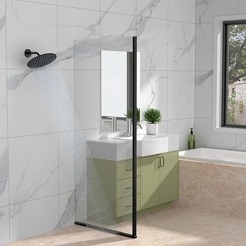 Miniatura 7 de Lordear Brazo de ducha de 12 pulgadas, brazo de ducha largo de acero inoxidable T304, tubo de extensión de cabezal de ducha, brazo extensor de ducha