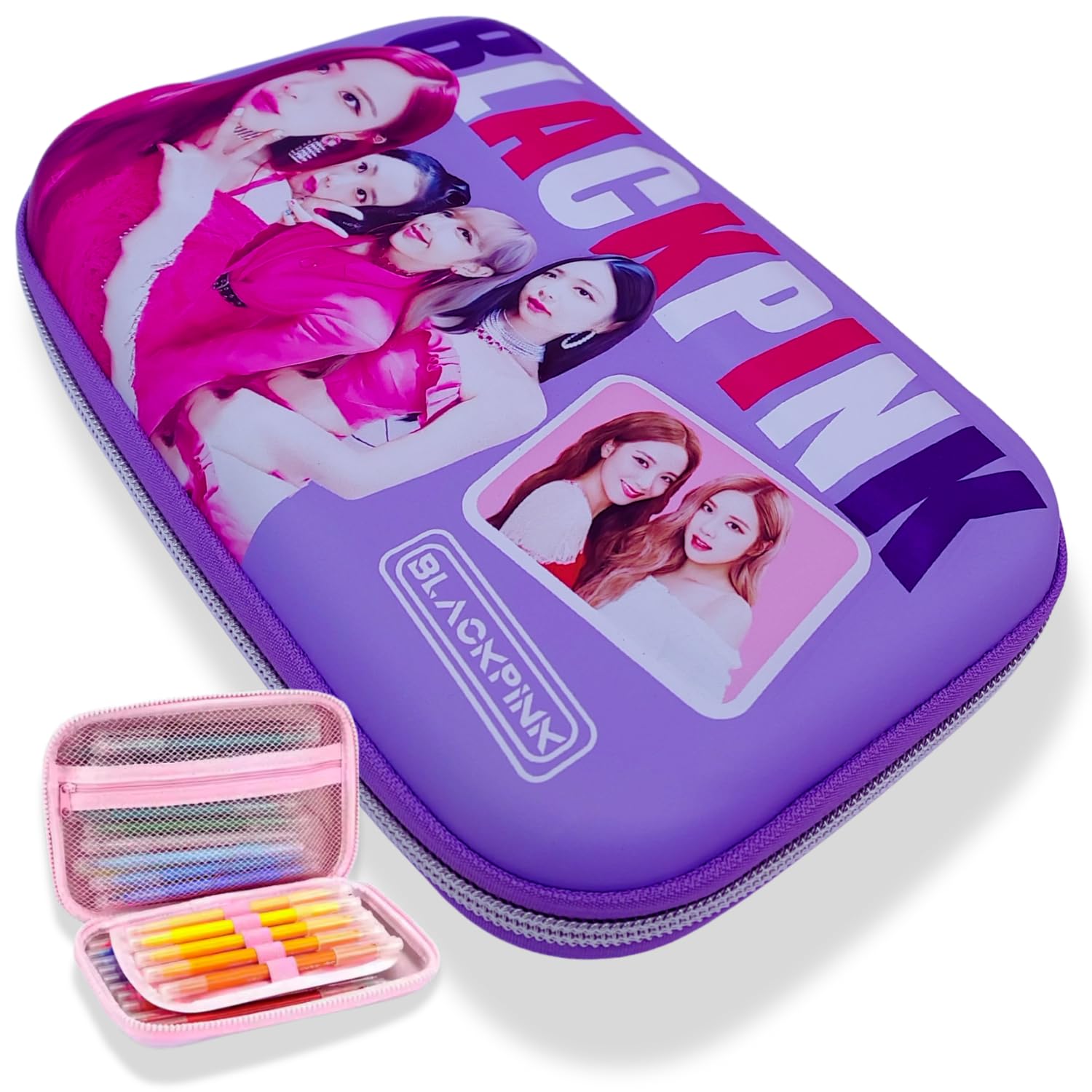 IncyWincy Big Size 3D Pencil Pouch for Kids (Pack of 1), Large