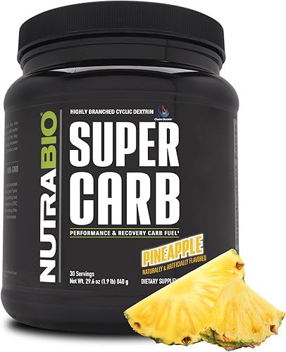 Miniatura 13 de NutraBio Super Carb, Polvo de Carbohidratos con Dextrina en Racimo y Electrolitos, Polvo de Suplemento de Carbohidratos Avanzado para Combustible