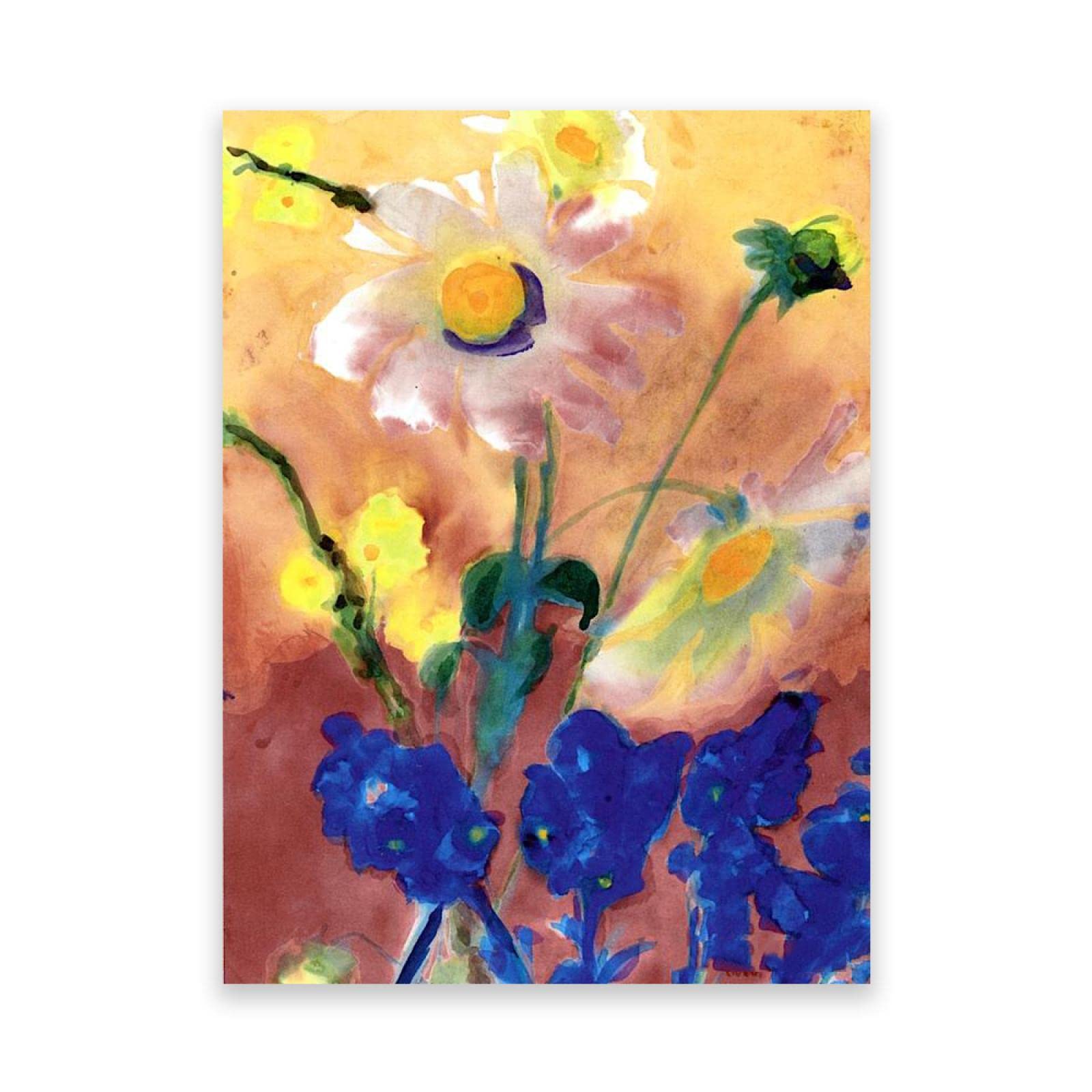 Amazon.co.jp: エミール・ノルデの有名な絵画がキャンバスに印刷され