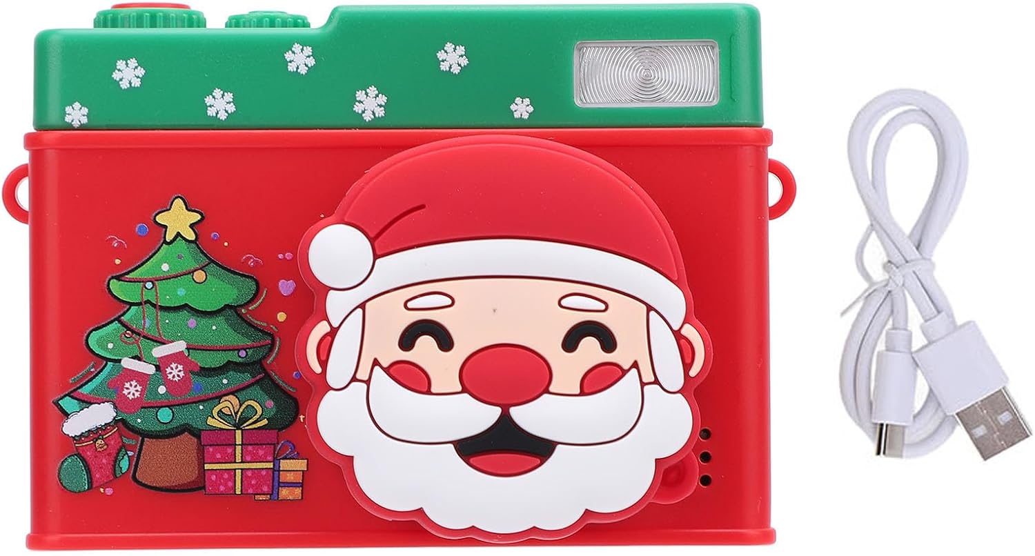 48MP Dual Lens Digital Camera, 1080P HD Kids Camera with 2.0 Inch IPS Screen, MP3 Player and Educational Games, Compact Camera for Children