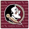 Florida State University Color Logo 4 x 4 Absorbent Ceramic Coasters Pack of 4