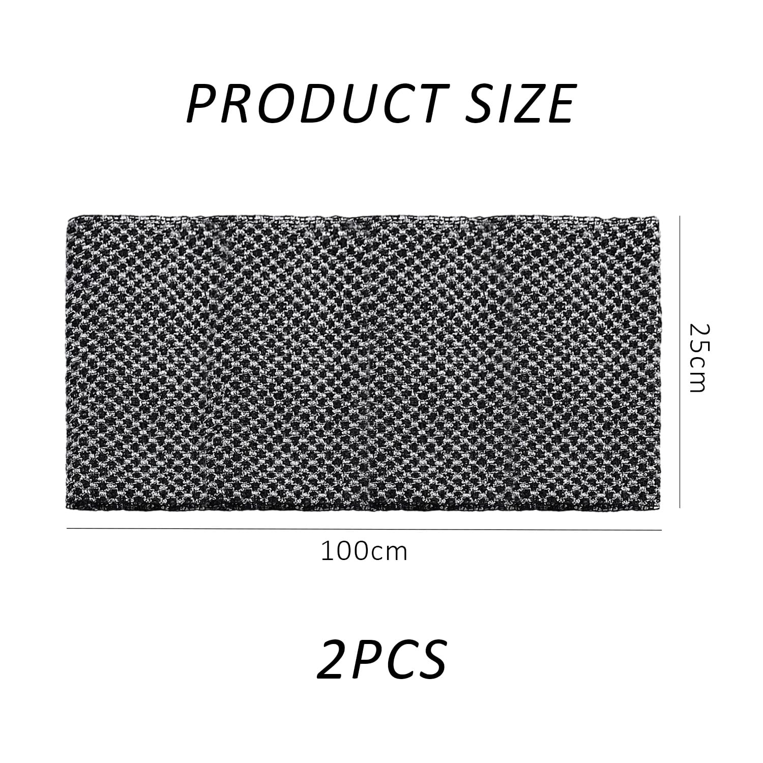 BEIBXHQQ 2 Pieces Mesh Bath Towels, Exfoliating Bath Towels, Cleansing Towels, Mesh Antibacterial Bath Towels, Suitable for Home Bathrooms, Bathhouses, Hot Springs and Other Places (Black and White) - Image 2