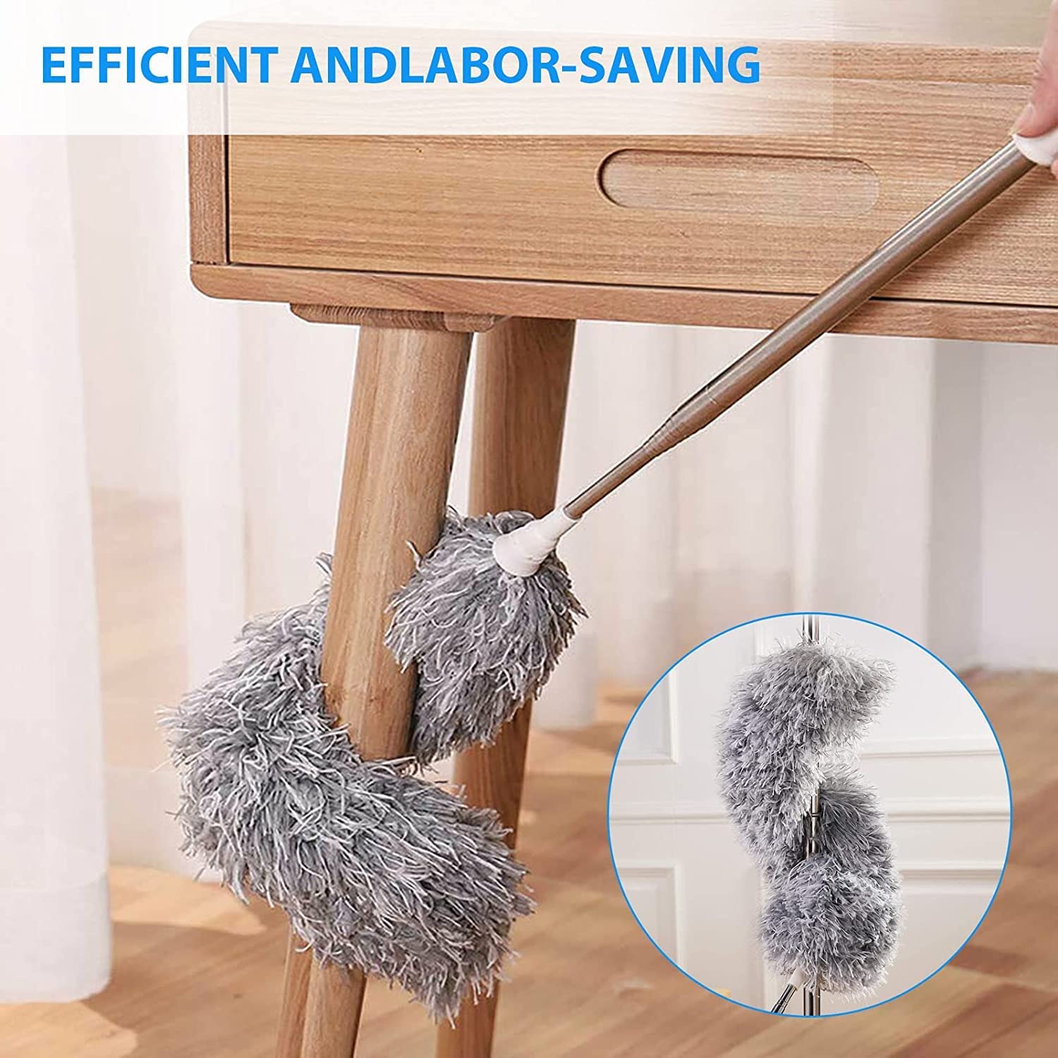 Abhaymart-Single Mop and Broom Stick Holder for Cleaning Supplies, Viper, Brush Organizer with Wall Adhesive Sticker 1