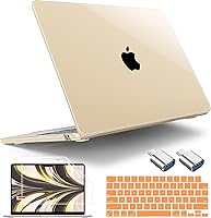 Vista 1 de Tuiklol Funda rígida para MacBook Air 2025 2024 2023 de 15 pulgadas con clip M4, M3, M2, modelo A3241, A3114, A2941, carcasa rígida con cubierta