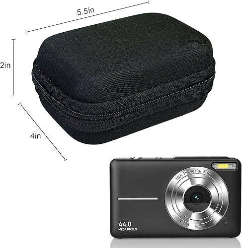 Miniatura 2 de Sevenat Estuche para cámara digital y funda protectora Bolsa de transporte compatible con cámara digital/para VAHOIALD/para IWEUKJLO/para