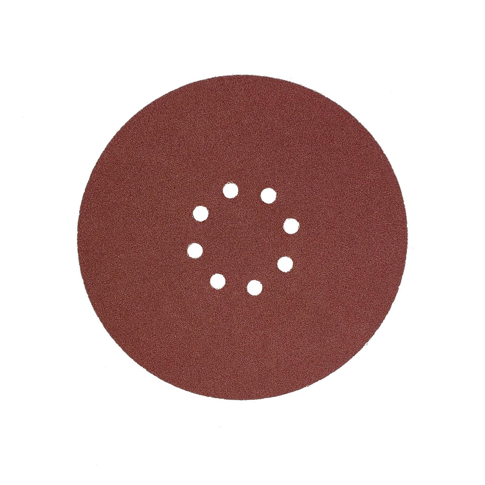 Tsophreniq A 9Inch 225Mm 8 Hole Sandpaper Sanding Disc With Flocking Backing For Wood Metal Surfaces Grinding Wen Sander