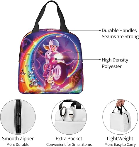 Miniatura 5 de Lonchera impermeable aislada para el trabajo, picnic, viajes, reutilizable, de gran capacidad, bolsa de comida