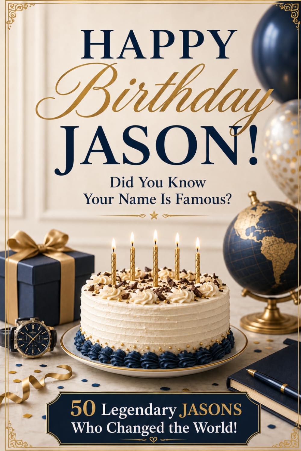 Happy Birthday, JASON! Did You Know Your Name Is Famous?: 50 Legendary Jasons Who Changed the World