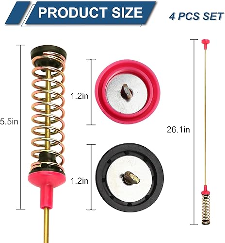 Miniatura 2 de Varillas de suspensión para lavadora DC97-16350U DC97-16350T DC97-16350S mejoradas para Samsung Reemplaza DC97-16350E, DC97-16350C, DC97-16350D,
