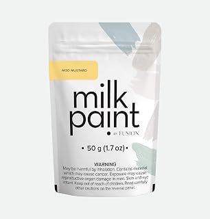 Ultra durable, No Brushstrokes, Zero VOC & Eco Friendly Paint - Mod Mustard - 1.7 Oz