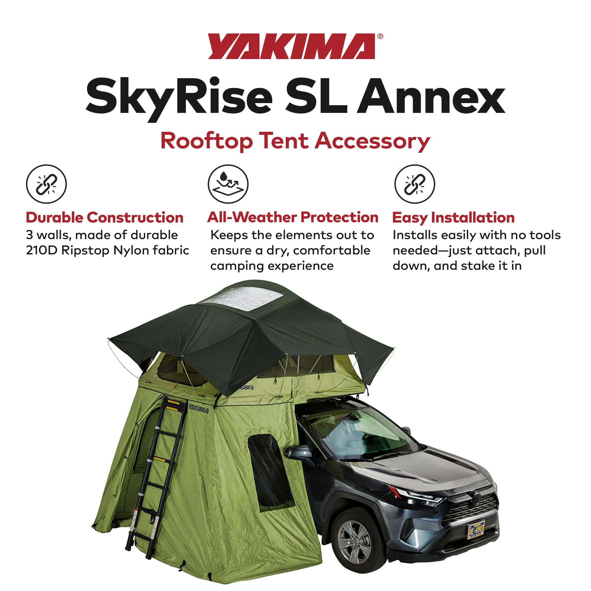 Yakima SkyRise SL Annex Wall Additional - Product View