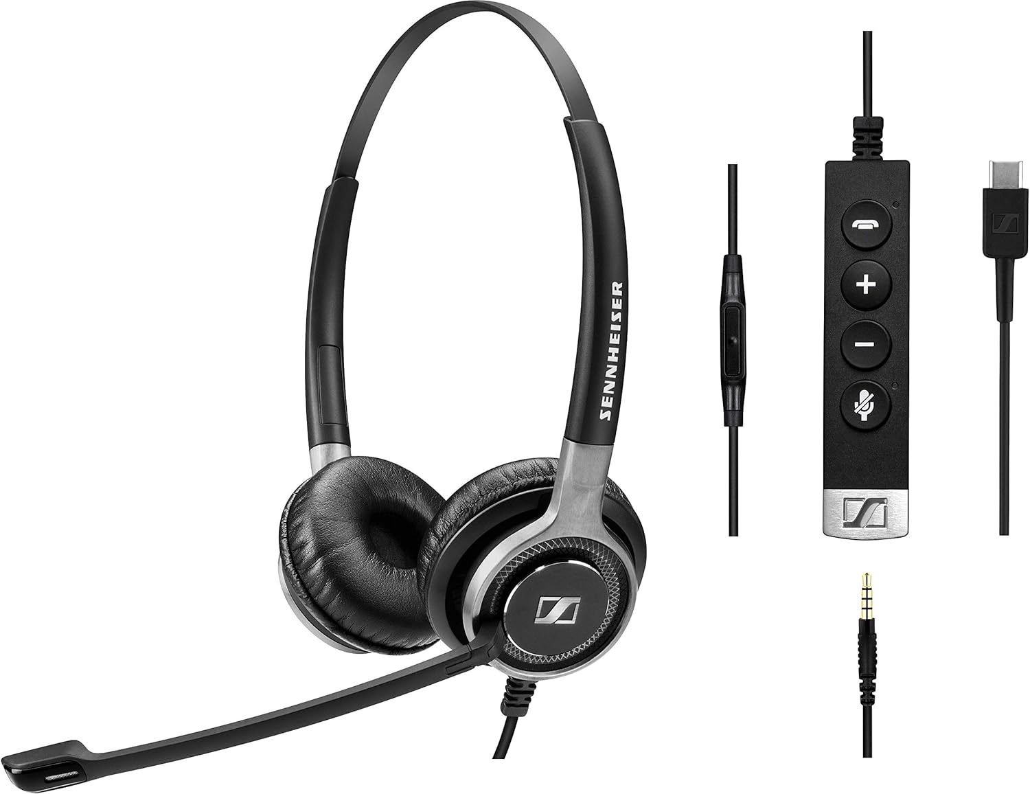 Sennheiser SC 665 Binaural - Auriculares con micrófono