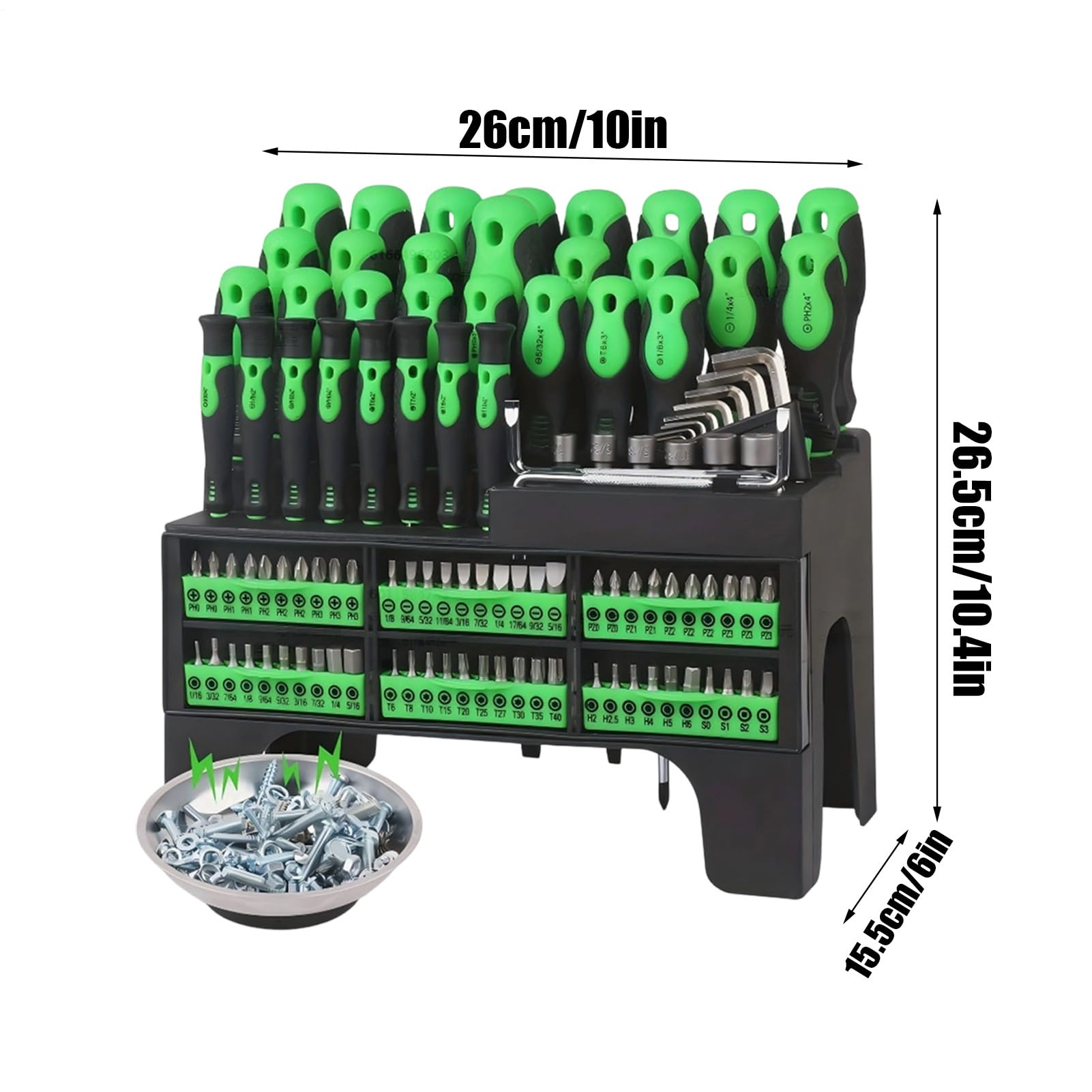 Zestaw Śrubokrętów Magnetyczna Końcówka Do Naprawy Elektroniki | Komplet Śrubokrętów Z Etui Do Naprawy Okularów Sprzętu AGD Samochodu Domu Elektroniki Komputera I Zegarka