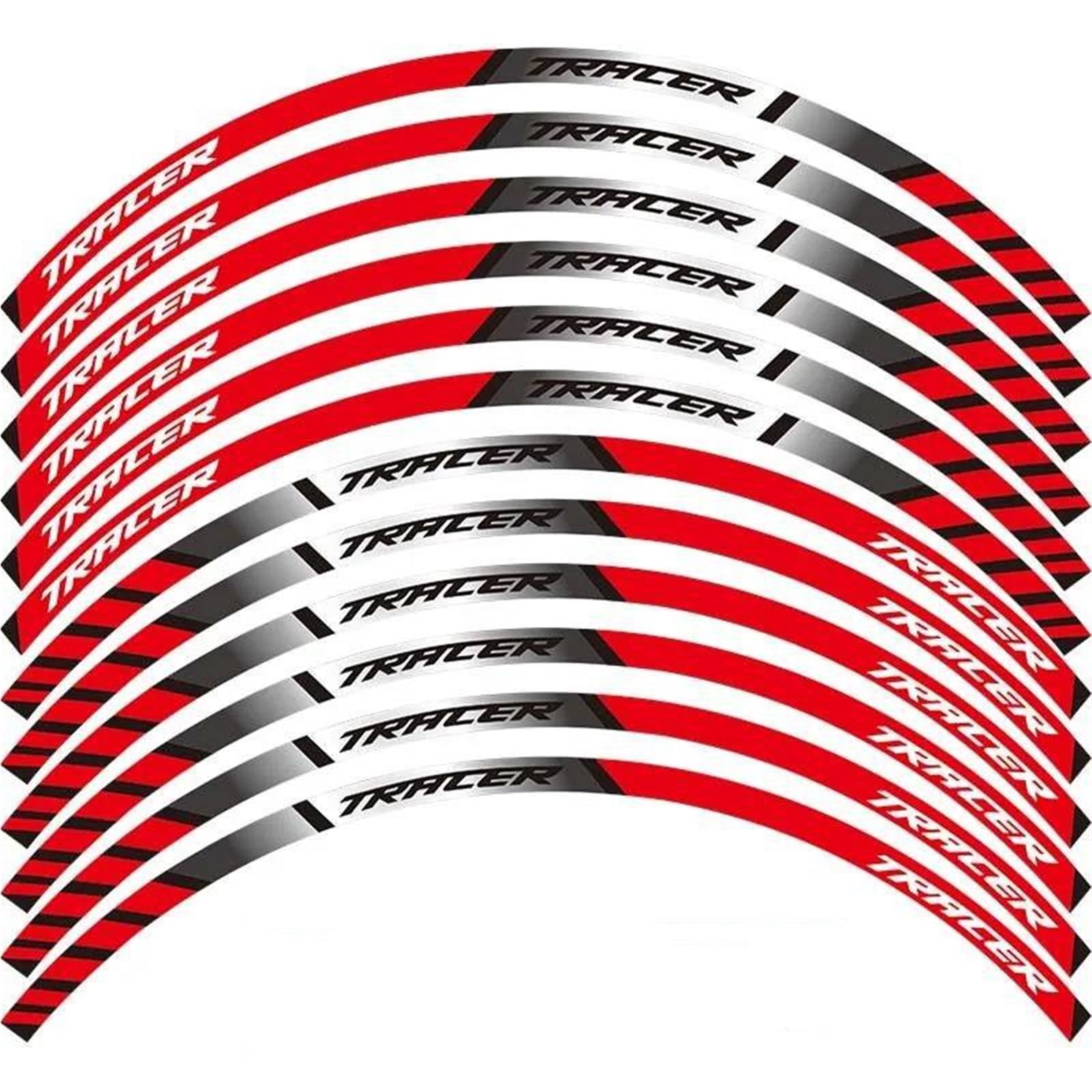 Motorcycle Stripes Reflective Rim Stickers for Yamaha for Tracer 700 900 850 for MT07 for MT09 Hydraulic Rod