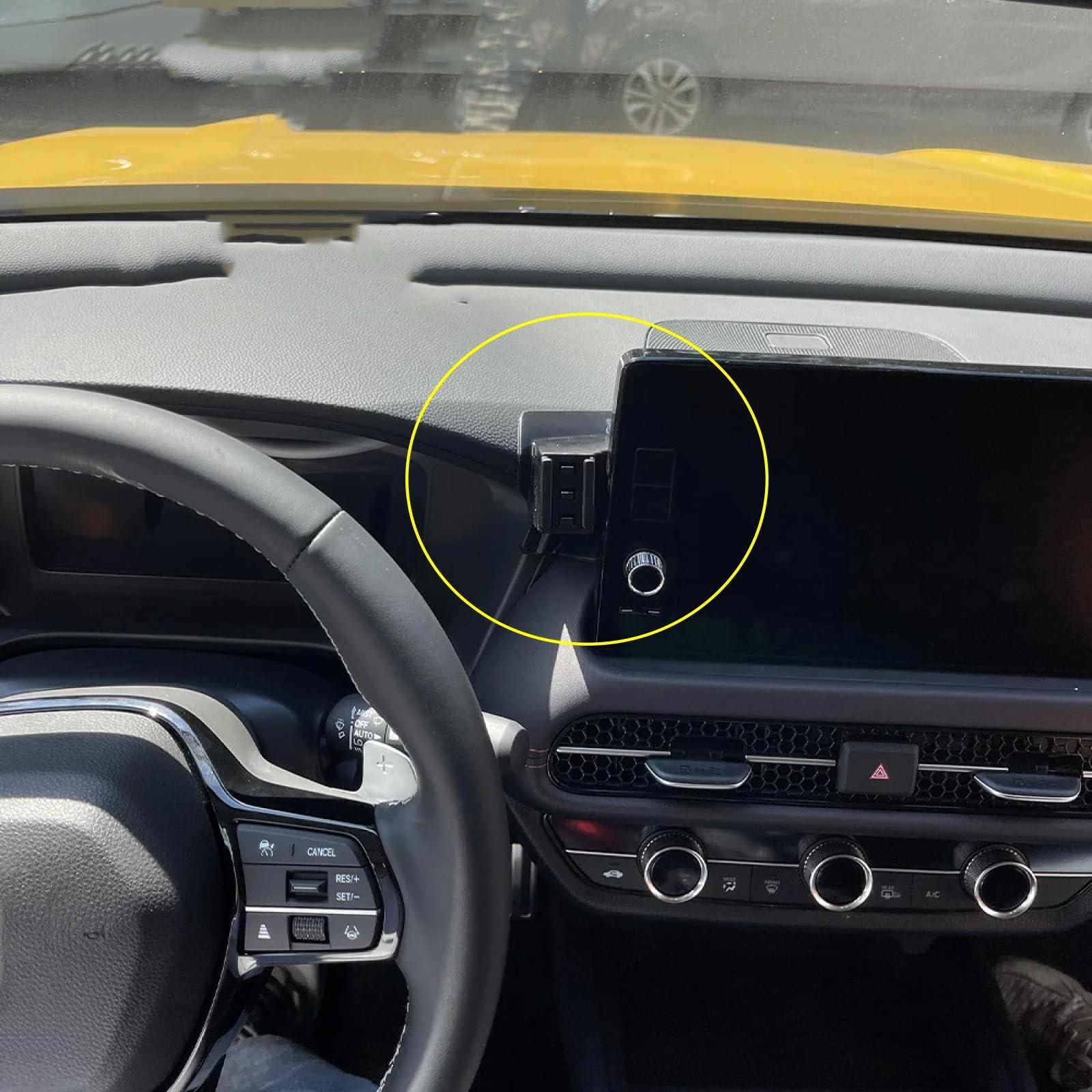 Soporte Móvil Coche para Honda ZR-V RZ HRV 2023-2025, Soporte para teléfono móvil de Coche con Clip para Rejilla de ventilación del Aire Acondicionado LHD