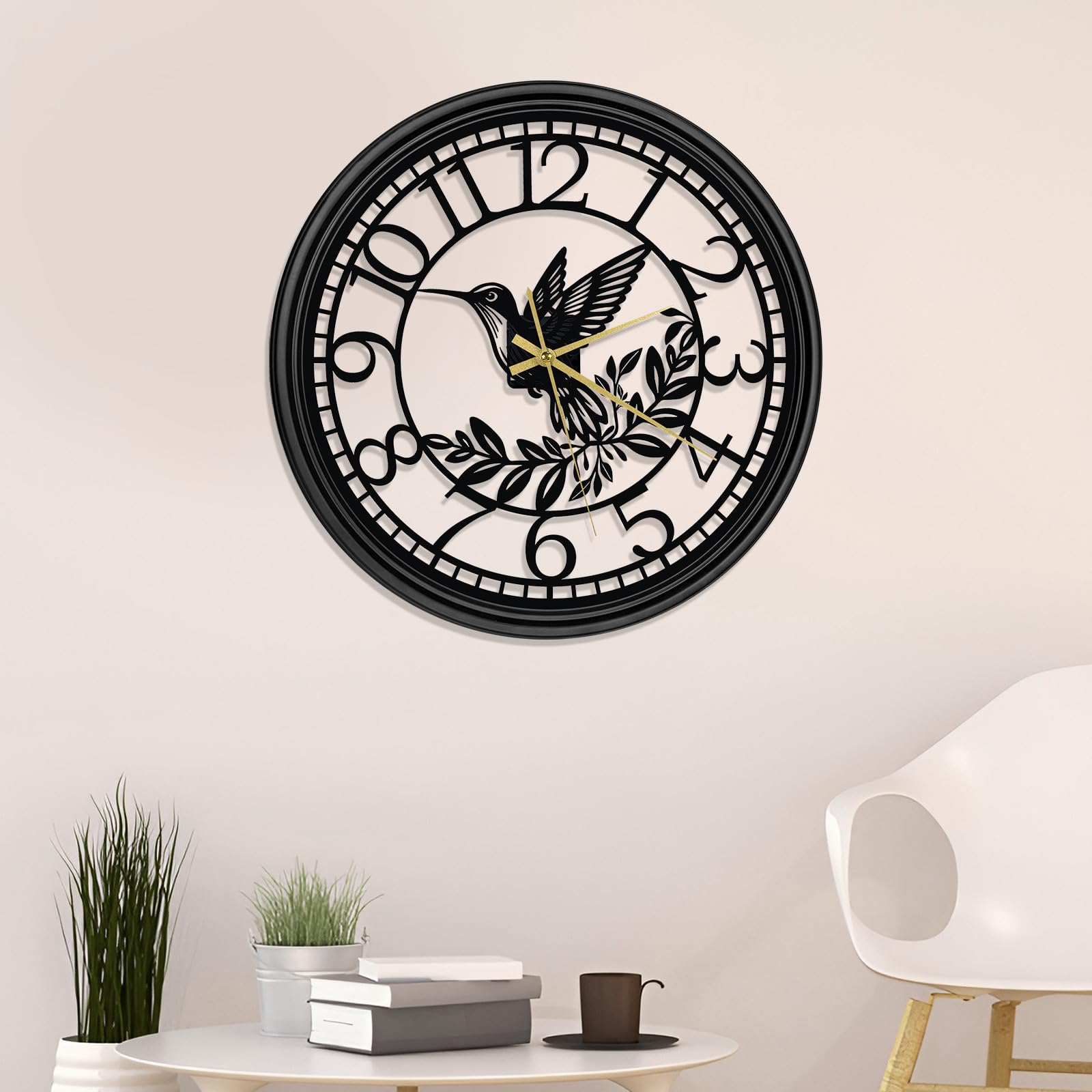 VPDTVK Big Wall Clock - Wall Clocks For Living Room Decor, Quiet and No Ticking Suitable for Wall Decor, Living Room Decoration, Kitchen Decoration