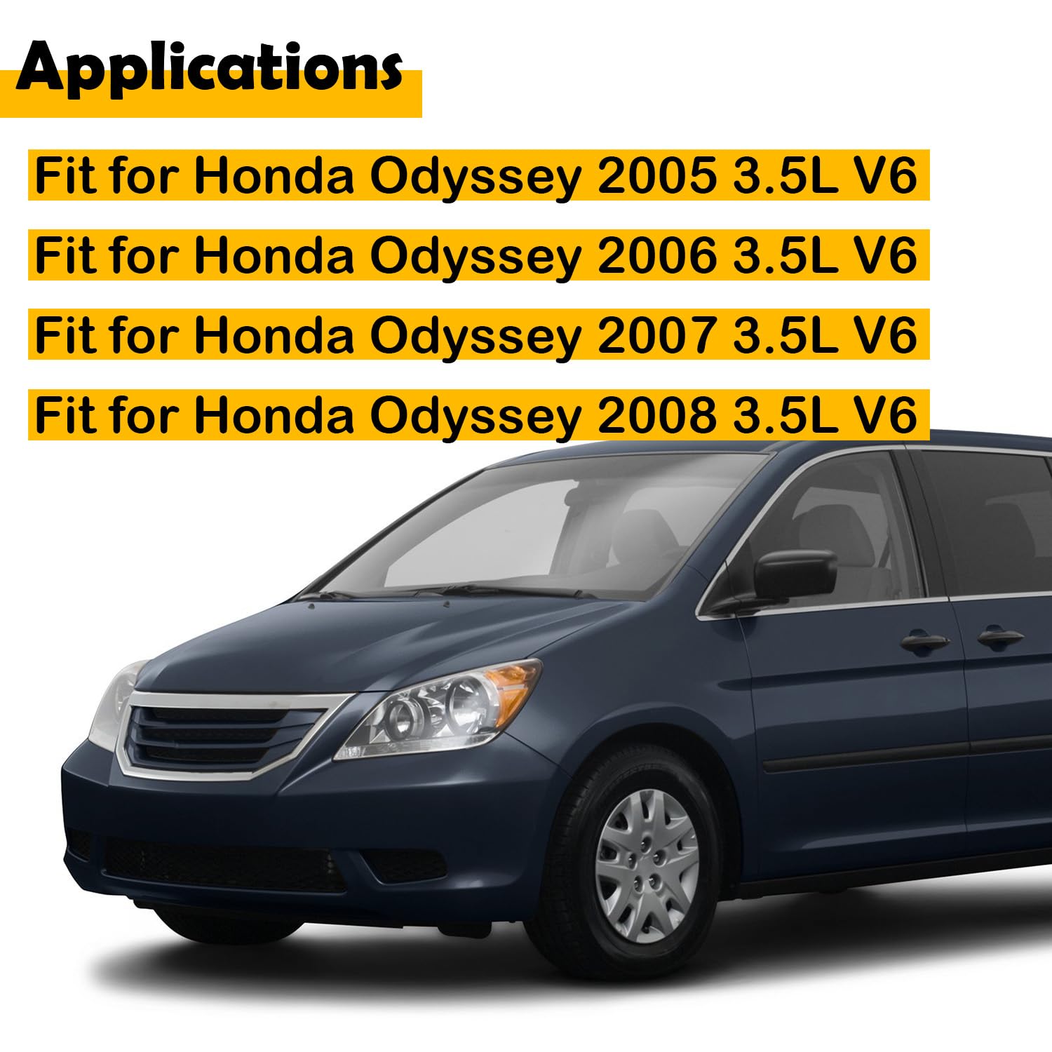 37260-PZA-003 Oil Pressure Sensor Switch Compatible with Honda Odyssey 2005-2008 3.5L V6, Replaces 37260PZA003, PS463, PS539, 1S6876