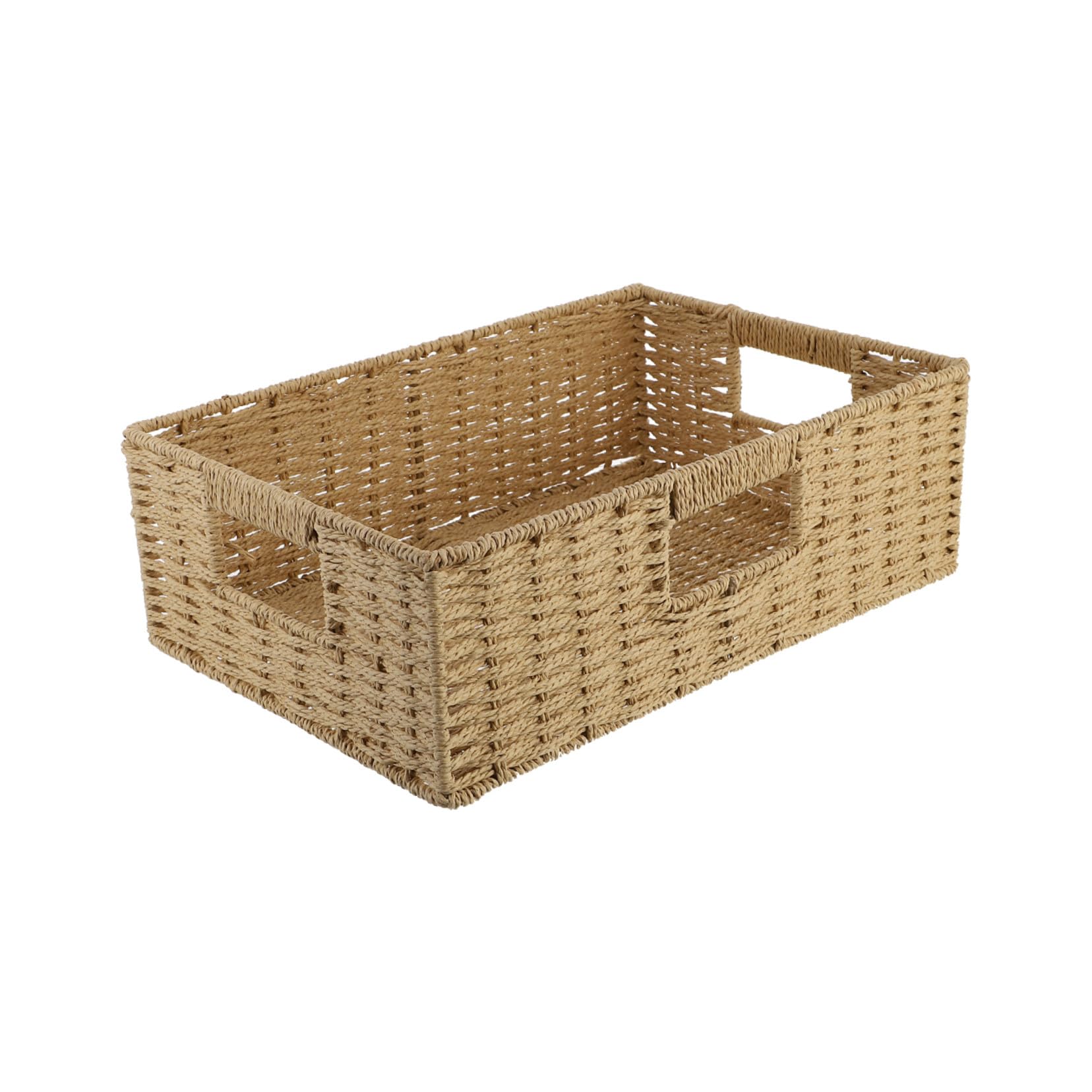 Panier de rangement en rotin solide et léger pour petits articles divers